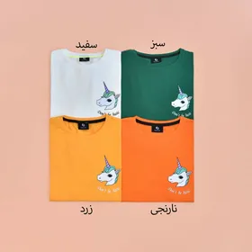 تیشرت کراپ یونیکورن