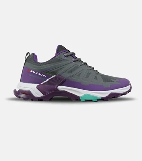 کفش کتانی طوسی بنفش مردانه و زنانه Salomon XT-Slate Advanced مدل 7605