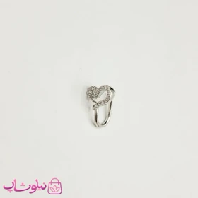 پیرسینگ فیک بینی مدل قلب کد 90