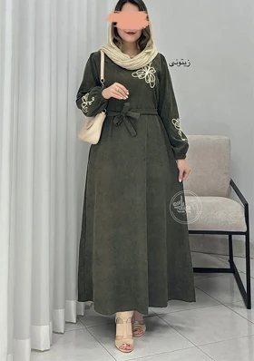 پیراهن مانتویی پروانه