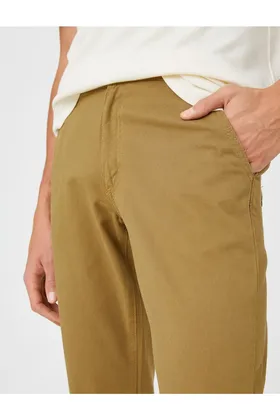 شلوار Chino پایه نخی 2SAM40139HW