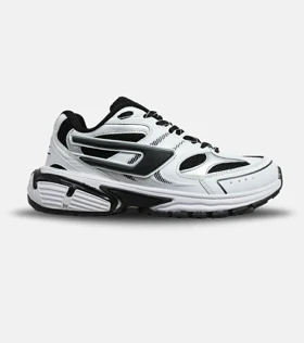 کفش کتانی مردانه سفید مشکی طوسی DIESEL S-SERENDIPITY SPORT