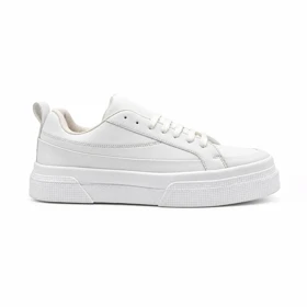 کفش راحتی مردانه مدل برشکا bershka رنگ سفید کد 41216