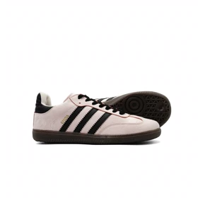 کفش کتانی زنانه مدل samba - 0048_black_White