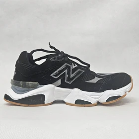 کفش کتانی نیوبالانس 9060 مشکی سفید مردانه new balance کد 281654