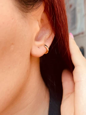 گوشواره حلقه ساده ژوپینگ M21