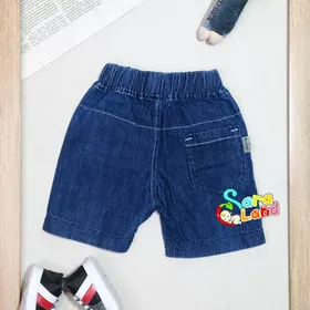 شلوارک جین نوزاد زاپ‌دار