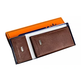 ست دو تکه کیف پول و جاکارتی مردانه چرمی gucci