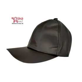 کلاه چرمی لبه دار مردانه زنانه مشکی