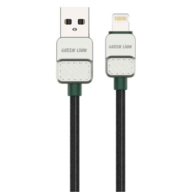 کابل آیفون لایتنینگ گرین لاین مدل GNELUALG1BK توان 12 وات 1 متر