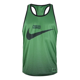 رکابی بدنسازی مردانه نایک مدل KITH سبز تیره