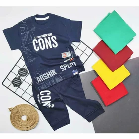 تیشرت شلوارک بچه گانه پسر CONS