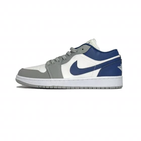 کفش روزمره جردن 1 طوسی سرمه مستر