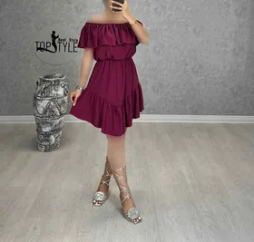 پیراهن عروسکی ساحلی