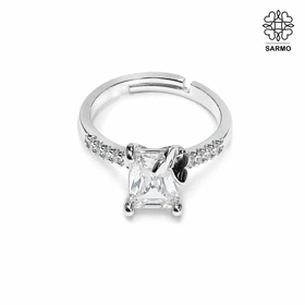 انگشتر استیل پروانه کد 407074010