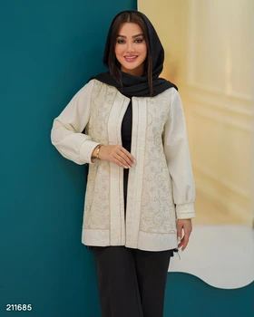 مانتو مدل گل میس کد 2116