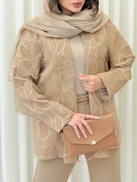 مانتو ژاکارد گلبرگ