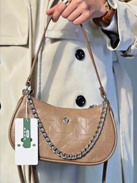 کیف دستی زنانه بنو مدل الینا کد BENO 4899A (گردویی)
