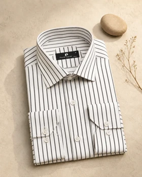 پیراهن 030122 PIERRECARDIN سفید