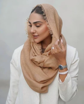 شال کنفی ساده پاییزه 20671