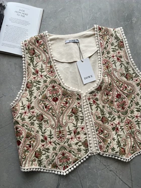 وست لینن گلدوزی