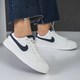 کفش و کتانی زنانه و دخترانه مدل نایک NIKE رنگ سفید مشکی کد M1108