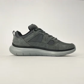 کفش پیاده روی اسکیچرز کوانتوم طوسی تیره کد A39