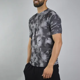 تیشرت ورزشی مردانه ریباک مدل GMS-3G1317 طوسی