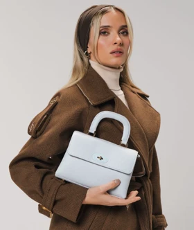 کیف دستی زنانه چرم مصنوعی مینیمال دیوید جونز DAVIDJONES