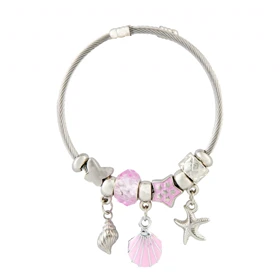 دستبند پاندورا طرح صدف