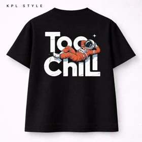 تیشرت باکسی 100٪ پنبه طرح (Astronaut) | کد 1351