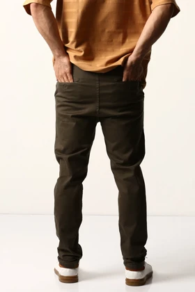 شلوار کتان اسلیم مردانه