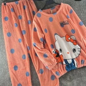 ست تدی زنانه بلوز و شلوار راحتی وارداتی