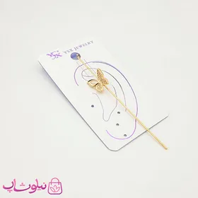 گوشواره کراس YSX مدل پروانه تک گوش