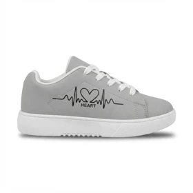 کفش کتانی ونس مدل Heart طوسی کد 295789