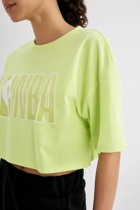 تیشرت آستین کوتاه Fit Nba Wordmark Oversize Fit Crew یقه B9976ax24sm B9976AX24SM