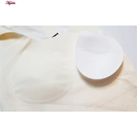 کراپ تاپ زنانه مدل لیزری پشت توری رنگ لیمویی کد 5254-5502