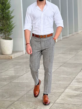 شلوار پارچه ای کد p185