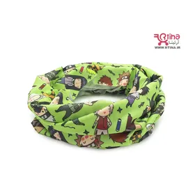 دستمال سر فانتزی دخترانه و زنانه و بچه گانه طرح کارتونی (4فصل)