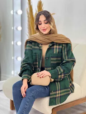 شکت چهارخونه دو جیب