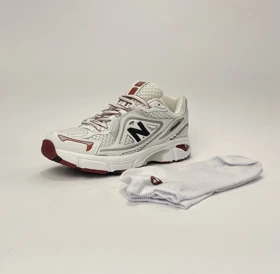 کتانی ورزشی نیوبالانس 1064 سفید قرمز