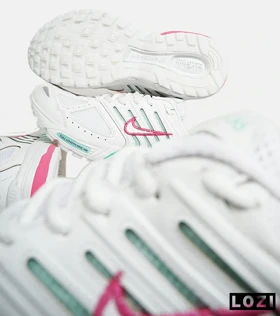 کفش کتانی مردانه و زنانه سفید صورتی سبز NIKE Pegasus 2K5