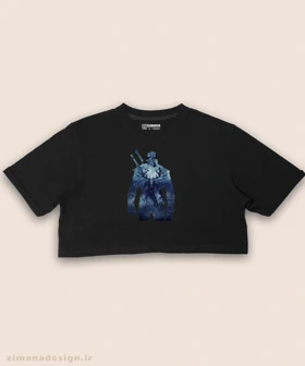 کراپ زنانه طرح ویچر کد 989