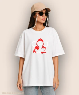 تیشرت لش مردانه و زنانه طرح اسکویید گیم کد 933