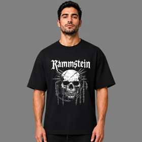تیشرت طرح گروه متال رامشتاین (Rammstein) کد 11