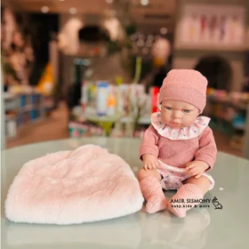 عروسک نوزاد تمام سیلیکونی کد 2416