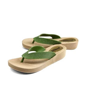 دمپایی لاانگشتی زنانه پاپا مدل ترمه