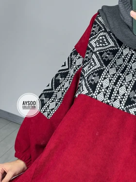 پیراهن مانتویی آتریسا