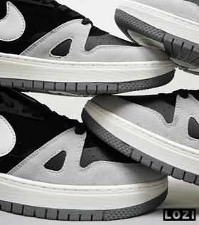 کفش کتانی مردانه مشکی طوسی نایک NIKE SB