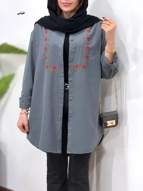 مانتو گلدوزی آیسو پرتو